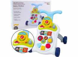 LeanToys Interaktivní chodítko, tlačítko, světla volantu, zvuky