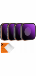 Sada šedých filtrů Nd 4v1 Nd4 Nd8 Nd16 Nd32 Pro Gopro Hero 13 12 11 10 9 / Sku.2320