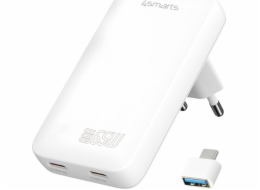 4smarts 542065 Mobilní nabíječka Univerzální bílá AC Interní