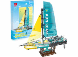 LeanToys Stavební bloky Plachetnice Typ 65 Model 675el