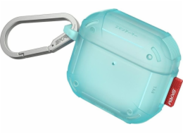 SKINARMA&nbsp;Pouzdro&nbsp;Mecha&nbsp;CE&nbsp;pro&nbsp;AirPods&nbsp;4&nbsp;tyrkysové