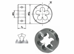 Fanar DIE M 4 HSSE INOX - N2-188001-0040