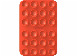 SKINARMA Univerzální přísavka Stax MagSafe na telefon oranžová