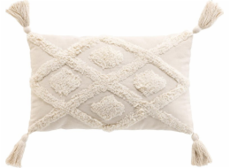 Douceur d`Interieur Třásňový polštář s všívaným vzorem, 30 x 50 cm, INCA