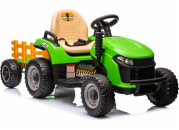 Lean Cars BBH-030 Zelený bateriový traktor