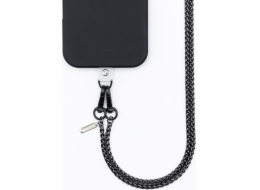 Crong Phone Crossbody - přívěsek na telefon s šňůrkou, černý - Bezpečnost zaručena. Jednoduché splátky. Doprava zdarma od 170 PLN.