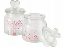 Skladovací dózy SHERINE, 2 ks