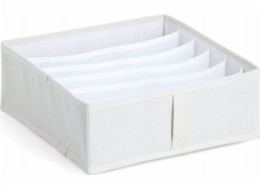 Zeller Organizér na spodní prádlo NOMAD se 6 přihrádkami, 30 x 30 x 11 cm