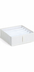 Zeller Organizér na spodní prádlo NOMAD se 6 přihrádkami, 30 x 30 x 11 cm