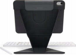 Pouzdro Pipetto Origami No6 Stand, černé - iPad Air 13 (M3,2025; M2,2024)