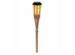 ProGarden Bambusová solární lampa, zapichovací svítilna, 54 cm