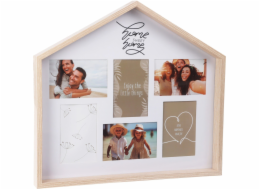Home Styling Collection Fotorámeček ve tvaru domu, 70 x 40 x 43 cm