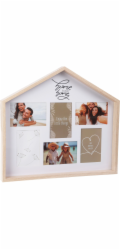 Home Styling Collection Fotorámeček ve tvaru domu, 70 x 40 x 43 cm