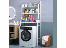 Police do pračky s háčky, 65 x 25 x 155 cm