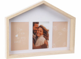Home Styling Collection Fotorámeček ve tvaru domu, 37 x 40 x 27 cm
