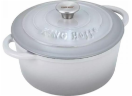 KingHoff HRNCE LITINOVÝ SMALTOVANÝ 24cm KINGHOFF KH-1521