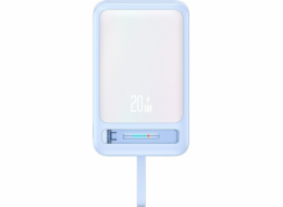 Usams Powerbanka XM Series CD219 10000mAh Magnetická bezdrátová modrá