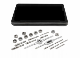 Bituxx Sada závitníků a závitnic, 24 dílů. (M5-M12) kovové pouzdro