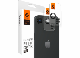 Spigen Ochranné pouzdro OPTIK PRO GLAS.TR EZ FIT pro iPhone 16E, 2 ks, černé