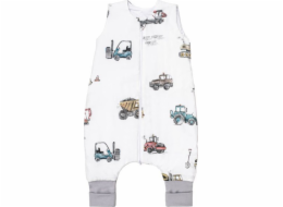 BAVLNĚNÝ CELOROČNÍ SPACÍ pytel S NOHAČKAMI 1,5TOG STROJ OD 1 ROKU DO 2,5 LET