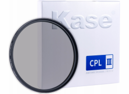 Profesionální kruhový polarizační FILTR 72 mm 72 mm Kase Premium CPL III / 307606