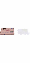 Askato Senzorická podložka Ortopedická 4v1 LESKLÁ SADA 4 SENZORICKÝCH PUZZLE MUFFIK / MFK-096