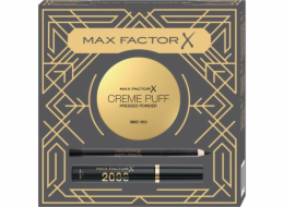 MAX FACTOR Creme Puff Set matný pudr na obličej + řasenka 2000 kalorií + oční linka Kohl Pencil 4g