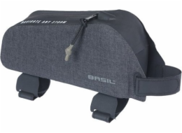 BASIL NAVIGATOR STORM taška na rám, popruhy na suchý zip, 0,8 l, voděodolná, černá (NOVINKA 2025)