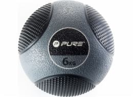 Čistý medicinbal černo/šedý 6 kg (20660320)