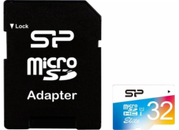 Silicon Power Paměťová karta Colorful Elite MicroSDHC 32 GB Class 10 UHS-I (SP032GBSTHBU1V20SP)