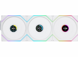 Lian Li UNI FAN TL Wireless LCD 120 Reverse Blade 3 kusy, bílý (12RTLLCD1W3W)