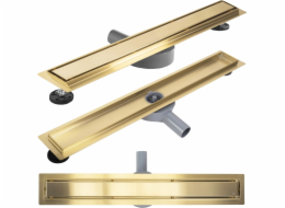Rea Linear Drain REA Neox pro BRUSHED GOLD 100