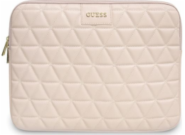 Guess Guess Sleeve GUCS13QLPK 13 růžové pouzdro na tablet /růžové Prošívané univerzální