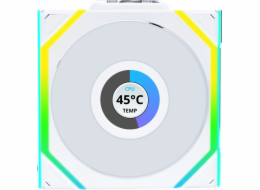 Lian Li Ventilátor UNI FAN SL Wireless LCD 120 bílý (12SLLCD1W1W)