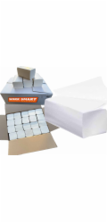 Luna Skládací ručník V-Fold A'3000 Luna Smart 21X20 celulóza 2W do zásobníků - krabice 20 kusů Luna 19504 5903332901227