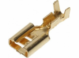 Zdířka faston  neizolovaná 6.3mm  1-2.5mm