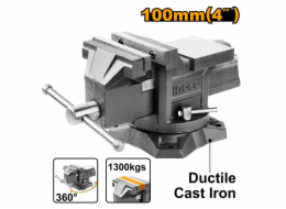 Ingco HBV084 Svěrák s kovadlinou, 100mm