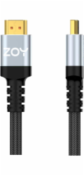 ZOY HDMI kabel 5m standardní 2.1 + suchý zip ZCH5