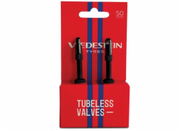 Vredestein BEZDUŠOVÉ VENTILKY bezdušové ventily 70 mm, černé (NOVÉ)