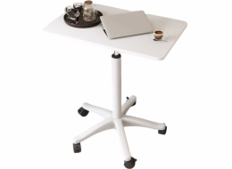 Mozos Mobilní stolek na notebook SPM4 s nastavením výšky, bílý