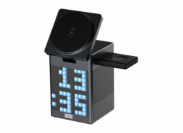 Newell induOne MagPlay MagSafe nabíječka s reproduktorem a displejem pro 3 mobilní zařízení