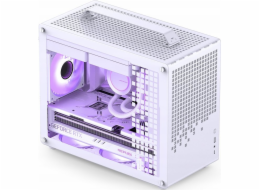 Jonsplus Z20 Micro-ATX Gehäuse, mit Tragegriff - weiß