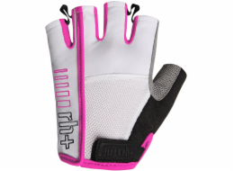 RH+ Cyklistické rukavice One W Glove bílo-růžové (ECX9059)
