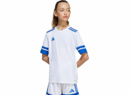 Adidas Dětské tričko Squadra 25 bílo-modré JJ0060 164cm