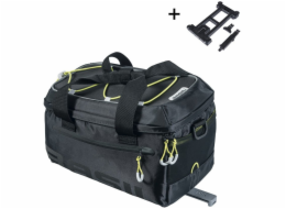 BASIL MILES TRUNKBAG MIK 7 L MIK System (připraven k použití), 100% voděodolná černá limetka (NOVINKA 2025)