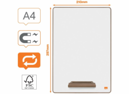 Nobo mini tabule (4 ks) A4 bílá