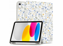 Tech-Protect Pouzdro SmartCase Pen pro Apple iPad 10.9 2022 (10. generace) / 11 2025 (11. generace) Jarní květiny