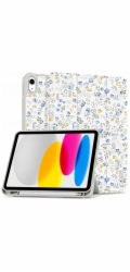 Tech-Protect Pouzdro SmartCase Pen pro Apple iPad 10.9 2022 (10. generace) / 11 2025 (11. generace) Jarní květiny