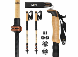 Nils Bambusové trekingové hole TK8606 Nastavitelné 62-135 cm