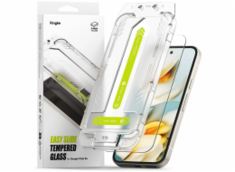 Ringke Tvrzené sklo Easy Slide pro Google Pixel 9a, čiré [2 ks]